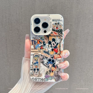 เข้ากันได้ เคสไอโฟน11เคสไอโฟน13 iPhone15PRO MAX เคสไอโฟน16 PRO MAX เคสโทรศัพท์ที่สวยงาม RLTH746CYK-G