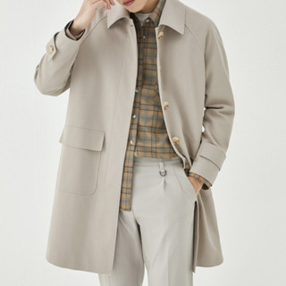 ใหม่ในสต็อก เสื้อโค้ทเทรนช์คอปกพับฤดูใบไม้ร่วงฤดูหนาวสำหรับผ…