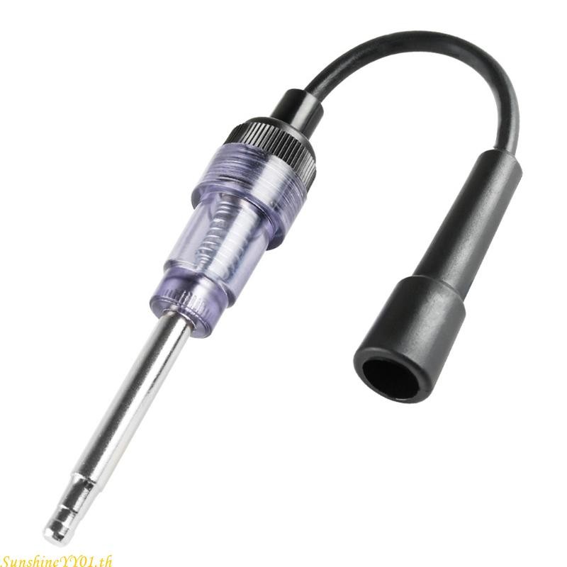 Sun Auto In-line สําหรับหัวเทียนเครื่องทดสอบจุดระเบิด Spark Circuit Detector ระบบจุดระเบิดเครื่องมือทดสอบ Coil-on Plug Diagnostic ราคา ถูกที่สุด ดีลบีเคเค รูปภาพหลัก