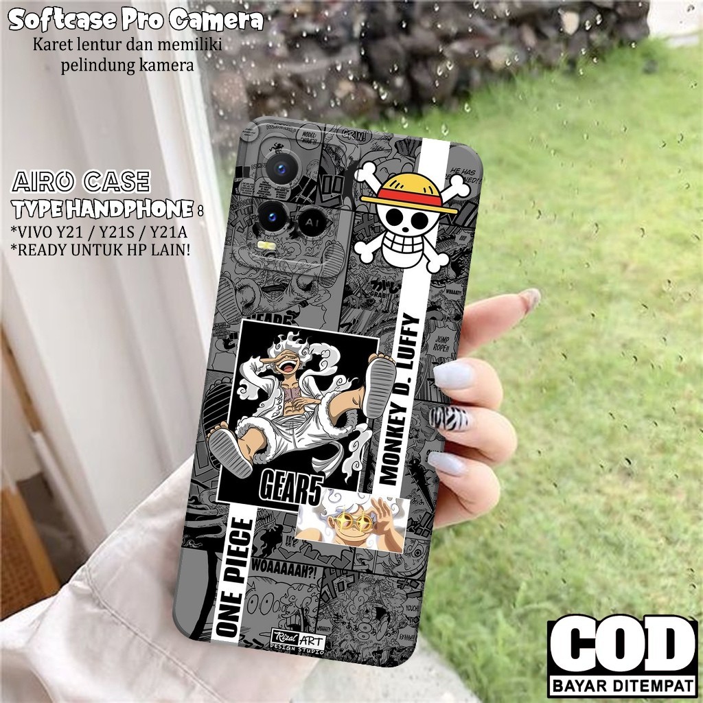 เคส HP Vivo Y21 / Y21S / Y21T / Y21A / Y33S / Y33T - เคส Tpu Softcase ล่าสุด - เคสอนิเมะ - Vivo Y21 