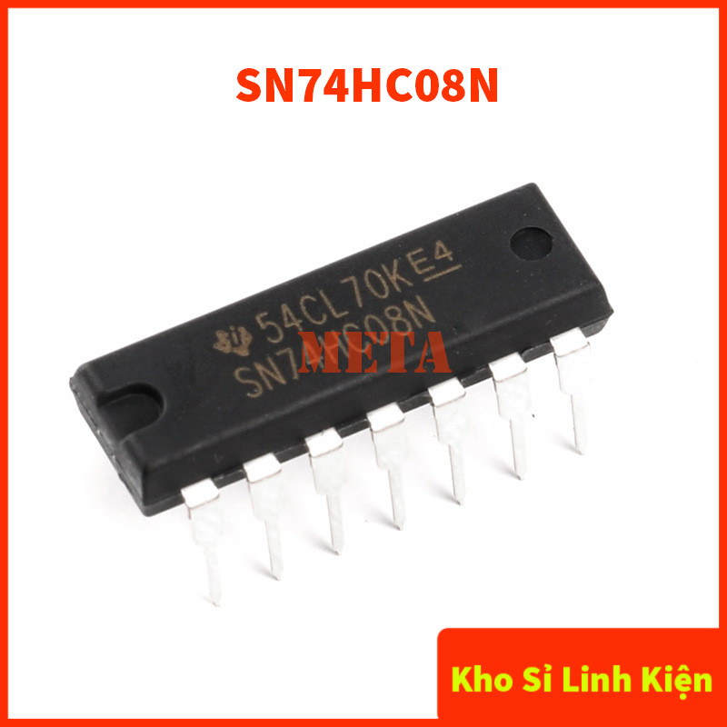 SN74HC08N Dip 14 Pin - SN74HC08 74HC08 HC08 7408