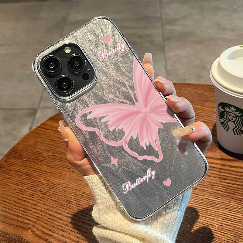 🎬เคสไอโฟน iPhone 16 ที่รองรับ เคส iPhone 16 PRO 15 PRO 11 12 14 PRO MAX 13 PRO MAX X XRโปร่งใสและป้อ