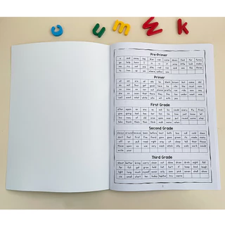 220 High Frequency Sight Words Workbook Word Search & Handwriting Practice Learning Book for Kindergarten Homeschool