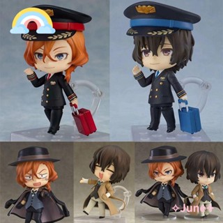 June โมเดลฟิกเกอร์ อนิเมะ ABS+PVC รูปการ์ตูนสุนัขจรจัด สําหรับตกแต่งบ้าน