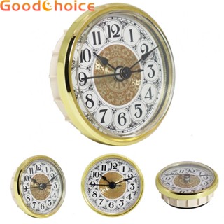 Quartz Clock Insert 70MM Arabic Numeral Festival Wedding Gold Colored Trim