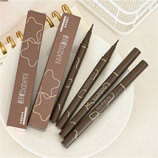 【พร้อมส่ง】 Bobeini Slim Eyeliner Waterproof Sweat-proof Long-Lasting Novice Brown Eyeliner Pen