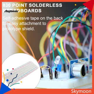 Skym* เบรดบอร์ด Abs ไร้บัดกรี ใช้ง่าย สําหรับโปรเจคอิเล็กทรอนิกส์