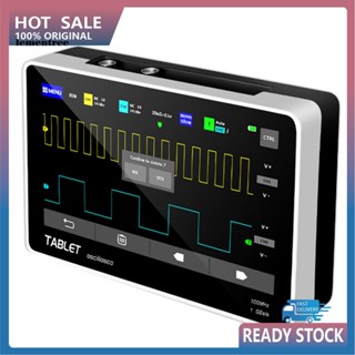 &lt;lementree&gt; Fnirsi 1013D กล้องออสซิลโลสโคปดิจิทัล 2CH แบนด์วิธ 100M 1GS/s วัดอัตราการสุ่มตัวอย่างแท็บเล็ต