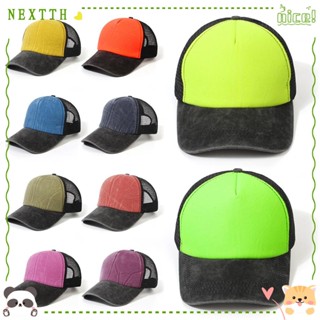 Nextth หมวกเบสบอล หมวกแก๊ป หมวกแก๊ป ปรับได้