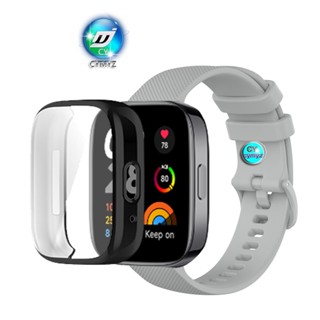 สาย Redmi Watch 3 Active สาย สายนาฬิกาสายซิลิโคน สำหรับนาฬิกาอัฉริยะ  เคสเต็มจอ เคส Redmi Watch 3 Active เคส Redmi Watch 3 Active เคส เคสป้องกัน เคส Redmi Watch 3 Active เคส เคสเต็มจอ