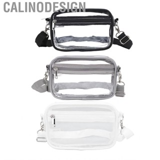 Calinodesign Clear Shoulder Bag Purse  Storage Breathable for Work