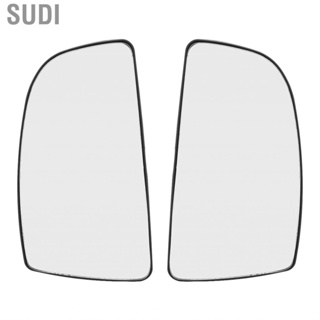 Sudi Convex Side Mirror Glass Outside Rear View Door Wing Replacement for Ford Transit Van 150 250 350 2015‑2019