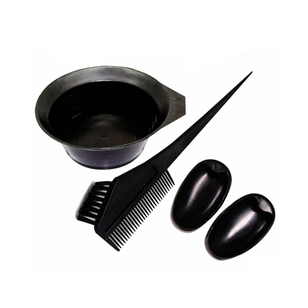 HAIR DYE SET (HAIR DYE BOWL, EARMUFF, BRUSH) (BB)
