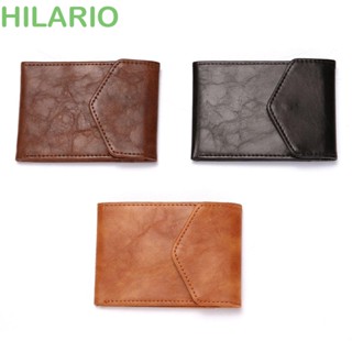 Hilario Rfid กระเป๋าใส่เหรียญ หนัง แบบบางเฉียบ ใส่บัตรได้