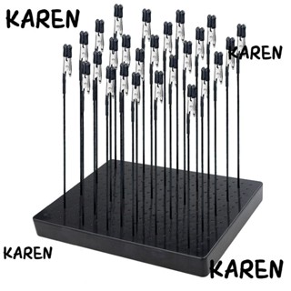 Karen ชุดคลิปปากจระเข้ ยาง 19x14 หลุม ฐานขาตั้ง สําหรับโมเดลกันดั้ม สเปรย์แอร์บรัช