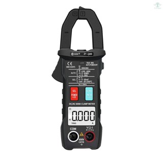 BSIDE 6000 Counts Digital Clamp Meter True RMS Multimeter Clamp Ammeter AC DC Voltage Current Meter NCV Test Universal Meter Tester Current Clamp Tester -30~1000℃ Temperature Resistance Capacitance Frequency Diode Measurement