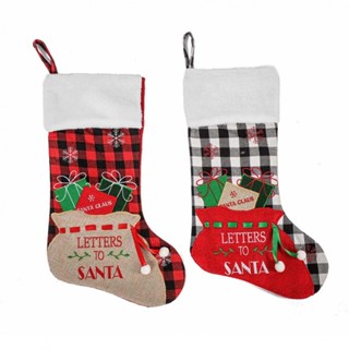 ⚡XMAS⚡Christmas Stocking Stocking Xmas Tree Approx 50*27 Cm Candy Bag Hanging