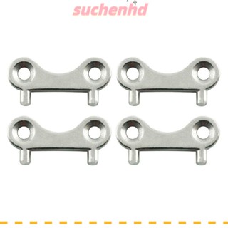 Suchenhd ฝาครอบกุญแจ สเตนเลส สีเงิน สําหรับเรือยอร์ช 4 ชิ้น