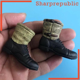 [Sharprepublic] รองเท้าบูทเลกกิ้ง 1/6 ขนาดเล็ก 12 นิ้ว สําหรับผู้ชาย