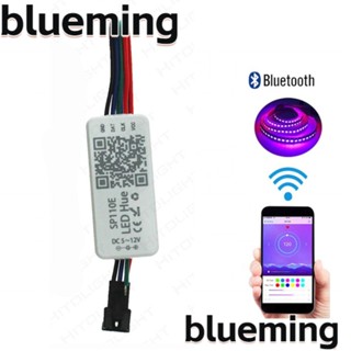 Blueming2 ตัวควบคุมบลูทูธ Led RGBW SP110E DC5-12V สําหรับ WS2811 WS2812B SK6812