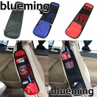 Blueming2 กระเป๋าตาข่ายเก็บของ แบบแขวนด้านข้างเบาะรถยนต์ หลายช่อง