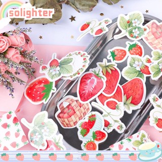 Solighter ใหม่ สติกเกอร์ หลายแบบ สําหรับตกแต่งสมุดภาพ เครื่องเขียน 45 ชิ้น ต่อกล่อง