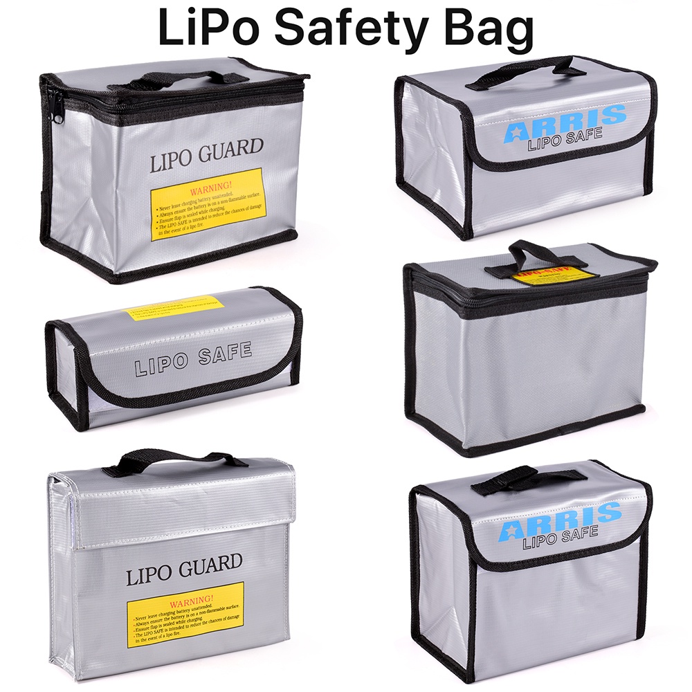 Lipo Guard Safety Bag กระเป๋าพกพาป้องกันการระเบิดทนไฟสําหรับรถยนต์รุ่น RC