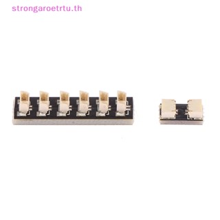 Strongaroetrtu ซ็อกเก็ตไฟ Led ขนาดเล็ก 0.8 มม. 2 6 8 12 Pin พร้อมบล็อกตัวต่อเลโก้ DIY ของเล่นสําหรับเด็ก