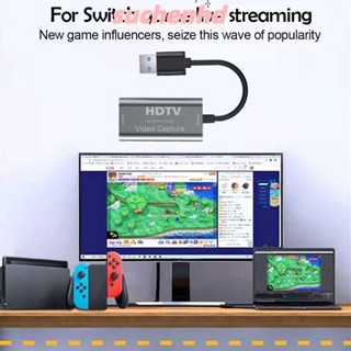 Suchenhd อะแดปเตอร์ Type-A เป็น HDMI USB 3.0 โลหะผสมอลูมิเนียม ตัวผู้ เป็นตัวเมีย 1920*1080 HDMI