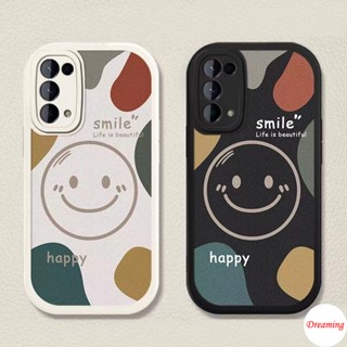 เคสโทรศัพท์มือถือ แบบนิ่ม ลายหน้ายิ้ม สีดํา สีขาว สําหรับ Infinix Hot 11S 10S 10T 11 10 9 Play NFC Note 8 Smart 6 5