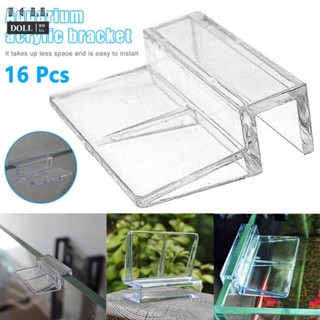 ⭐NEW ⭐16Pcs 6/8/10mm Aquarium Lid Holder Fish Tank Glass Cover Bracket Clip Clamp