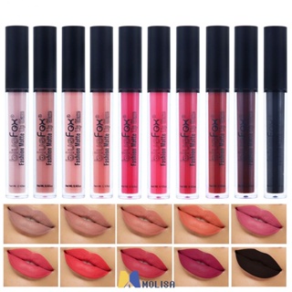 Bluefox ยอดนิยมลิปสติกของแท้ร้อนขาย Liquid Lip GLOSS Matte Velvet Lip Glaze Non-Stick CUP ไม่ง่ายที่จะตกปิด MOLISA