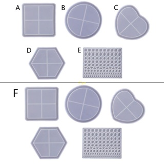 Flgo แม่พิมพ์ซิลิโคน สําหรับทําเครื่องประดับเรซิ่น DIY