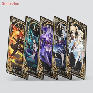 [Smileofen] ใหม่ ไพ่ทาโรต์เกม Genshin Impact Yae Miko Raiden Sho Kaedehara Kazuha อุปกรณ์ประกอบฉากคอสเพลย์ 22 ชิ้น