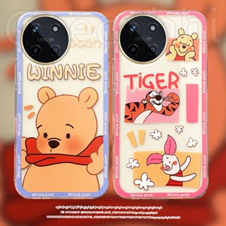 เคสโทรศัพท์มือถือ ซิลิโคนนิ่ม แบบใส ลายหมีน่ารัก สําหรับ Realme 11 NFC 4G Realme11 5G Realme 11 Pro Realme 11 Pro+ 5G 2023 Realme 11 5G