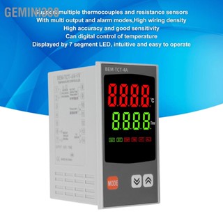 Gemini308 PID Temperature Controller 7 Segment LED Display เครื่องควบคุมอุณหภูมิสำหรับอุปกรณ์อุตสาหกรรม AC 100-240V