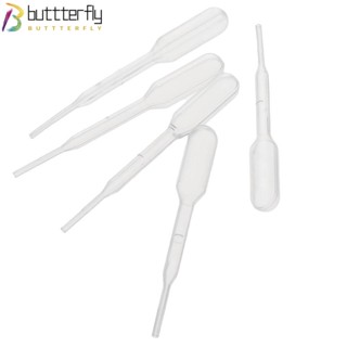 Buttterfly หลอดหยดของเหลว พลาสติกโพลีเอทิลีน ขนาดเล็ก 0.2 มล. 1000 ชิ้น