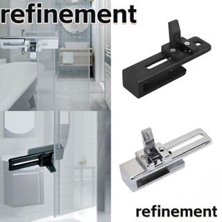 Refinement อุปกรณ์ล็อคประตูบานเลื่อน โลหะผสมสังกะสี ไม่ต้องเจาะรู