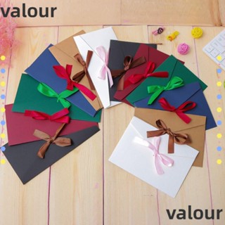 Valour ซองจดหมายเชิญงานแต่งงาน และธุรกิจ หลากสี 10 ชิ้น DIY