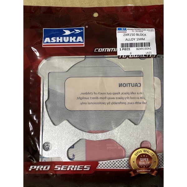 GASKET BLOCK ALLOY SPACER BLOCK ASHUKA Kawasaki ZXR150 ZX150 RR150 NINJA KIPS 0.2/0.3/0.4/0.5/0.8/1 