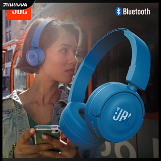 Jl- JBL T450BT หูฟังบลูทูธไร้สาย พับได้ พร้อมไมโครโฟนตัดเสียงรบกวน