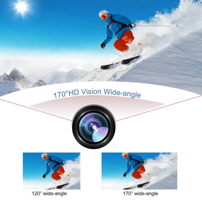 [SJCAM SJ4000 AIR กล้องGoPro]กล้องโกโปรกันน้ำ Ultra HD 4K WIFI Sport DV  Action Camera 2.0นิ้วหน้าจอ กล้องติดหมวกกันน็อก thumbnail 7