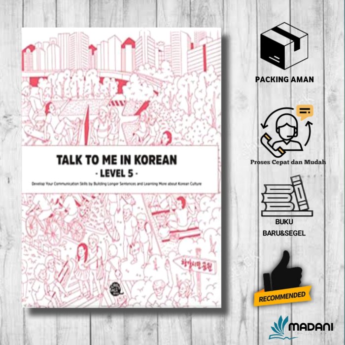 หนังสือพูดคุยกับฉัน และภาษาเกาหลี ระดับ 5 (ภาษาอังกฤษ)