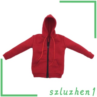 [Szluzhen1] เสื้อแจ็กเก็ตกันหนาว มีฮู้ด สเกล 1/6 สําหรับผู้ชาย