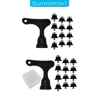 [Sunnimix1] หมุดโลหะ M5 แบบเปลี่ยน สําหรับรองเท้าฟุตบอล 12 ชิ้น