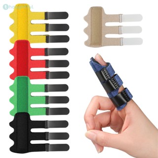 1pcs ปรับนิ้วมือ Corrector Splint บรรเทาอาการปวดนิ้วมือรั้งสนับสนุน Splint มือ Fix STRAP Protector สำหรับข้ออักเสบ Joint TH