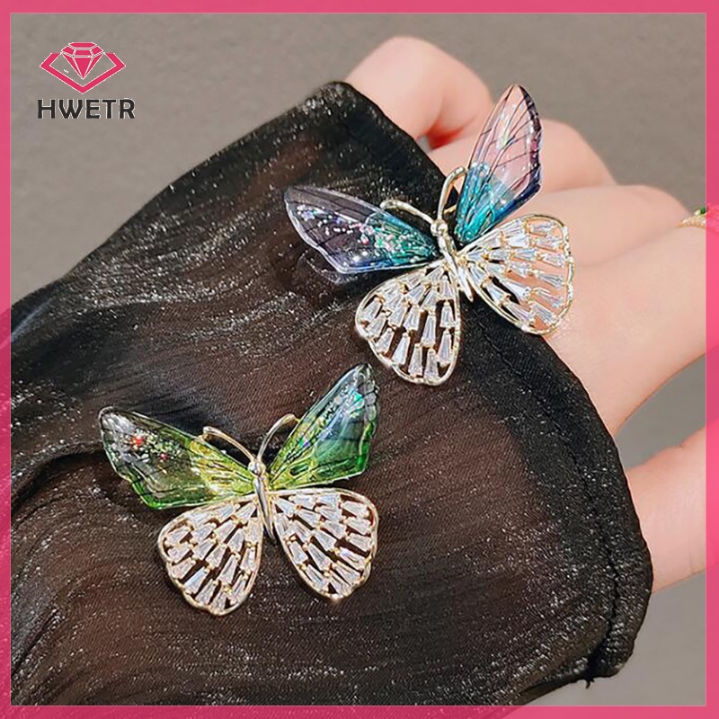 HWETR เข็มกลัดเรียบง่ายคุณภาพสูง Feminity Niche Design Pin 2023 ใหม่ชุด Corsage ขายส่งใหม่
