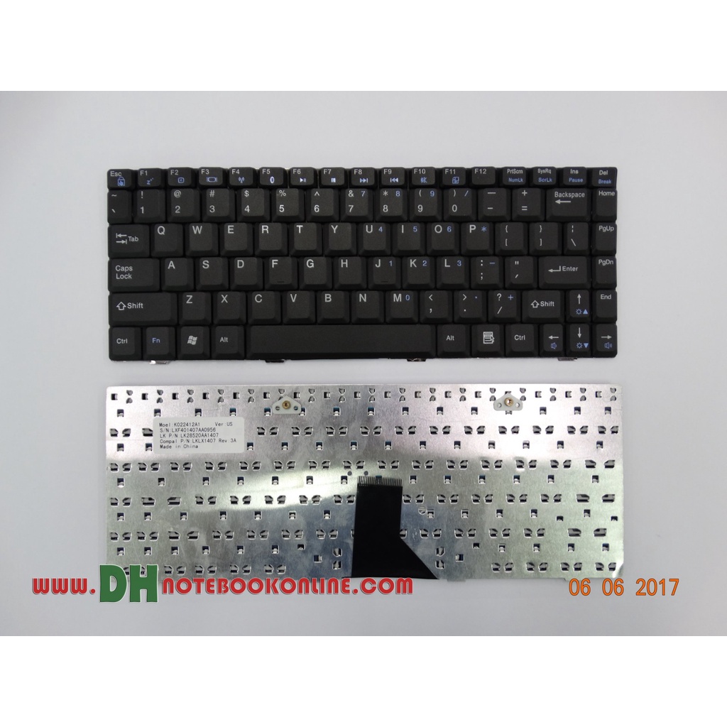 แป้นพิมพ์ คีย์บอร์ดโน๊ตบุ๊ค Lenovo F40 Laptop Keyboard