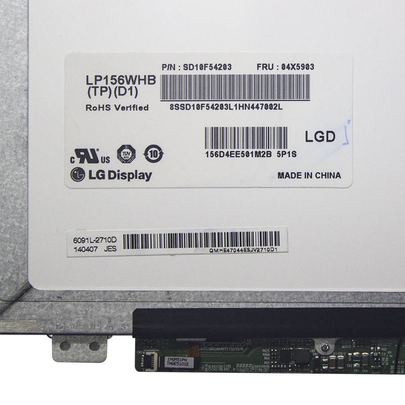 15.6 "หน้าจอ LCD 30pin เปลี่ยน LP156WHB TPD1 (TP)(D1) B156XTN03.3 NT156WHM-N12 LP156WHU TPA1 B156XW0