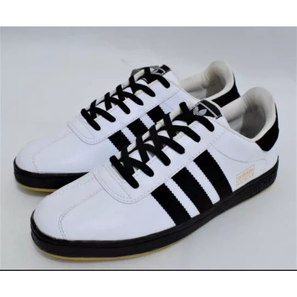 Hitam PUTIH Adidas รองเท้าแซมบา | Adidas7 รองเท้าผ้าใบ รองเท้ากีฬา ลายทาง สีดํา สีขาว สําหรับผู้ชาย และผู้หญิง
